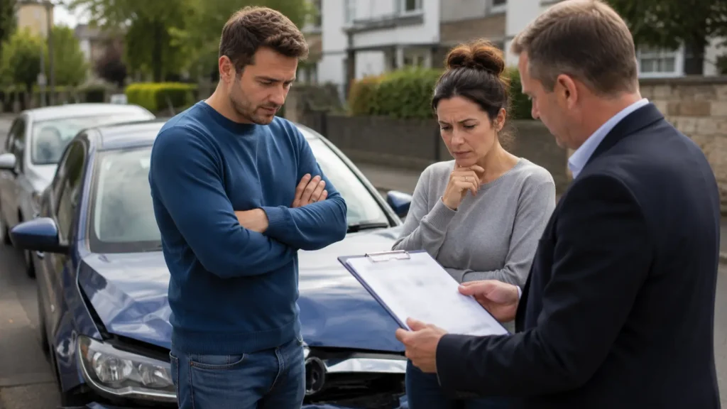 Main policyholder reviewing how a named driver’s claim could affect their no-claims bonus.