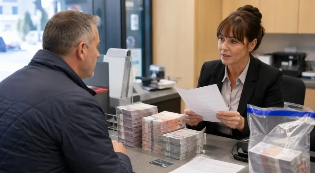 Why Might a Large Cash Deposit Be Refused