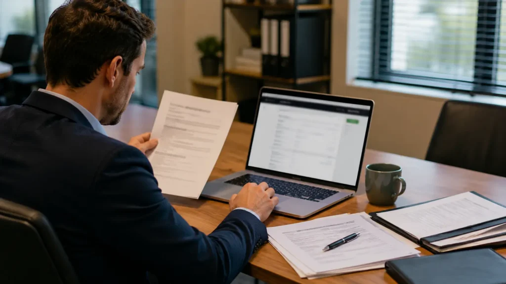Business professional checking company status after Ski Yodl entered liquidation.
