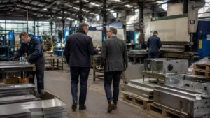 Scottish sheet-metal engineering factory continuing operations during company administration