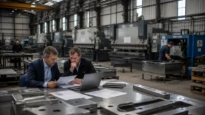 Scottish engineering factory experiencing falling orders, tight margins and cash-flow pressure